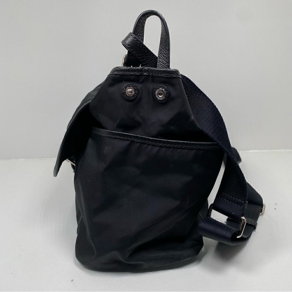 Burberry Flap Nylon Diaper Bag Black - Picture 2 of 15